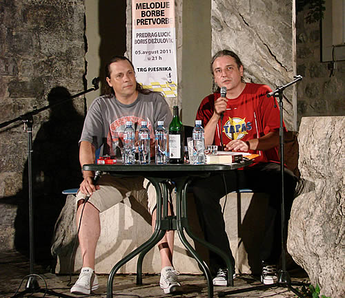 Boris Dežulović i Predrag Lucić